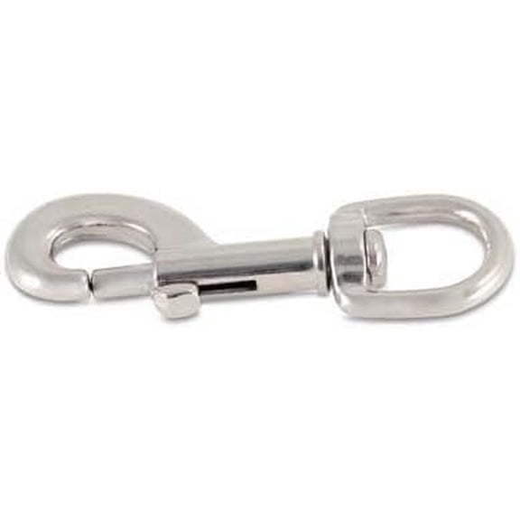 Nickel Plated Swivel Eye Bolt Snap 225Z