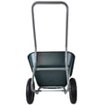 thumbnail image 4 of Kselythan Two Wheeled Trolley, Heavy Duty Garden Cart 330 lbs Capacity Utility Cart With 2 Large 15" Inflatable Wheels For Outdoor Lawn Yard Farm Ranch, 4 of 9