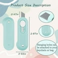 thumbnail image 2 of 4pcs Box Opener, Fixed Slot Parcel Cutter Retractable Box Opener for Cardboard, for Packaging Boxes, Parcels, and Envelopes, 2 of 5