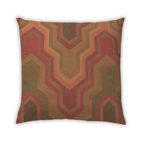 Ahgly Company Outdoor Square Contemporary Throw Pillow, 18 inch by 18 inch