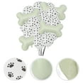thumbnail image 3 of Shisuyan 1 Set Lovely Bone Shaped Balloons Scene Balloon Decors Dog Paw Pattern Balloons, 3 of 8