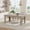 1600 Retro Gray, variant on Heavy-Duty Rectangular Farmhouse Dining Table for 4-6 – Large Wooden Kitchen Table – Sturdy Plain Frame – Perfect for Dining Room, Home, or Family Gatherings – Light Oak Finish