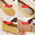 thumbnail image 6 of Shoes of Women Fashion Knitted Mesh Breathable Ladies Loafers Comfort Square Toe Casual Flats Zapatos De Mujer 2024, 6 of 6