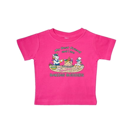 

Inktastic My Best Friend and I are Baking Buddies Gift Baby Boy or Baby Girl T-Shirt