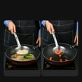 thumbnail image 5 of Stainless Steel Cooking Skimmers Cooking Spoons,Ladle Strainer Foam Removal Spoon,Slotted Spoon Ladles for Cooking,Multi Functional Cooking Spoon(1PC), 5 of 5