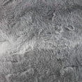thumbnail image 3 of Madison Park Zuri 20x20" Faux Fur Square Pillow - Grey, 3 of 3