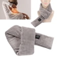thumbnail image 3 of Heated Neck Heating Pad Electric Heating Carbon Fiber Double Sided Gold Mink Heated Neck Wrap for Neck Protector, 3 of 7