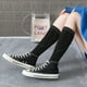 thumbnail image 5 of Fotbe Black Marble Calcetas Divertidas Estampadas para Hombre y Mujer, Calcetas de Algodón hasta la Rodilla para Caminar, Correr, Enfermería y Embarazo, 5 of 6