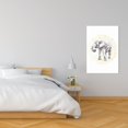 thumbnail image 2 of Elephant on mandalas pattern - 24"x36" canvas - Print on demand, 2 of 5