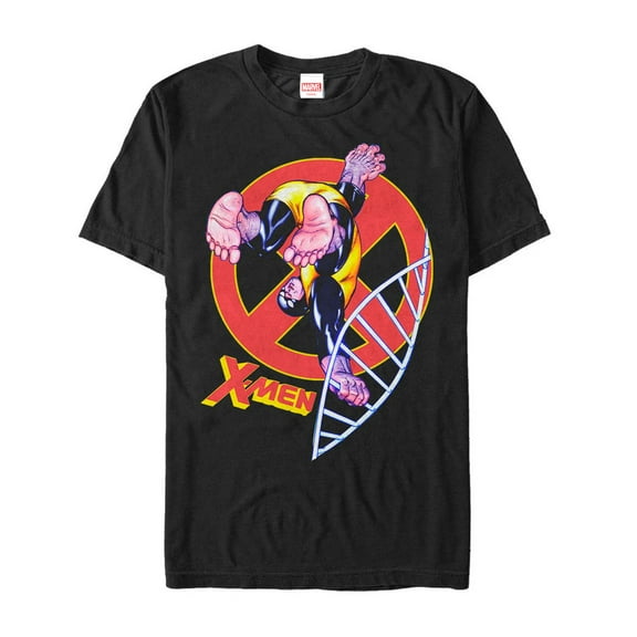 Men's Marvel X-Men Retro Beast Swing Graphic Tee Black X Large