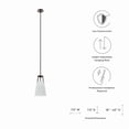 thumbnail image 6 of Aspire Pendant Light White Brass, 6 of 7