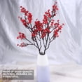 thumbnail image 6 of LOLIPPYY 6-Pack Red Artificial Gypsophila Flowers for Couples, Wedding, Party, Home and Room Decoration Accents, 6 of 8