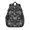 Skull and Butterfly, variant on Moth and Flower Gothic Pattern Backpack for School, Cute School Bag with Adjustable Shoulder Straps and Padded Back, 15"x11.42"x5.5"