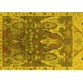 thumbnail image 1 of Ahgly Company Indoor Rectangle Oriental Yellow Industrial Area Rugs, 7' x 10', 1 of 4