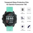thumbnail image 3 of Película de vidrio templado FLhrweasw para reloj Garmin Forerunner 745 Kits de Protector de pantalla 2 uds, 3 of 7
