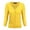 Baby Yellow, variant on Women's Knit Cardigan Sweater – 3/4 Sleeve V-Neck Basic Classic Casual Button Down Soft Lightweight Top