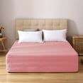 thumbnail image 3 of Marquess Cotton Blended Quilted Bed Skirt Queen Size Ruffle 14 inch Drop Pink Color, 3 of 7