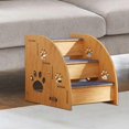 thumbnail image 5 of Wooden Pet Stairs for Small Dogs and Cats, 3 Levels, 5 of 5