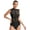 Black, variant on Venjoe Women's Halter Neck Bodysuit Sleeveless Cutout Back Gymnastic Ballet Dance Leotard Tops Black S