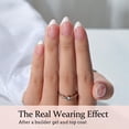 thumbnail image 3 of Uñas BtartBoxNails XCOATTIPS French Short Almond Gel, 3 of 7