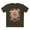 Army, variant on Floral Shirt, Shirt with Flower, Tee Shirt with Antique Flower