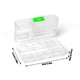 thumbnail image 4 of Organizador de pastillas, Mini almacenamiento semanal para tabletas, dispensador sellado de gran capacidad, soporte diario, recordatorio de viaje Almacenamiento y organización del hogar Blanco Injueey HA012381-04, 4 of 6