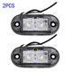 thumbnail image 2 of LED Clearance Car Trailer Caravan 12V 2pcs White Side Marker Lights Tail Waterproof 05W super Lamp Truck Best, 2 of 5