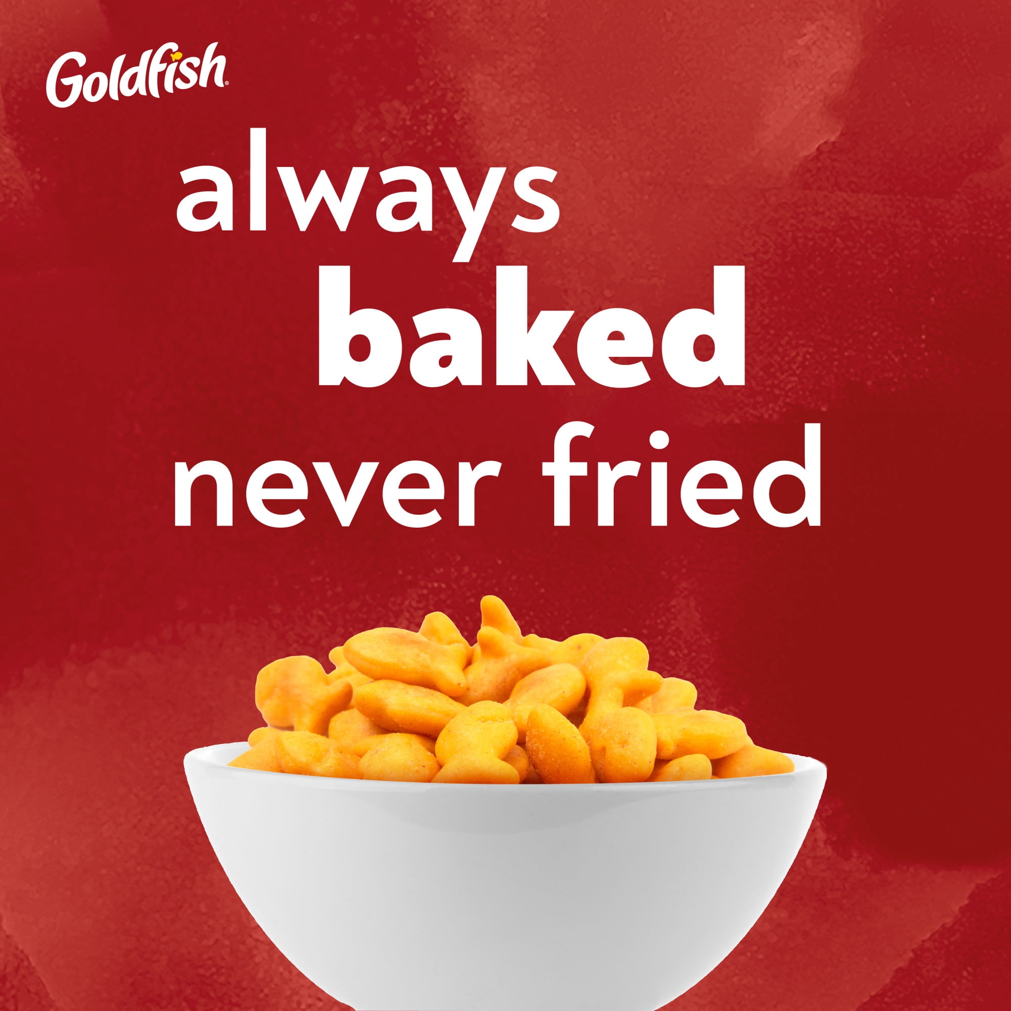 (3 pack) Goldfish Pizza Cheese Crackers, 6.6 oz Bag