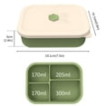 thumbnail image 3 of SUGARMOM Silicone Lunch Box Dividers Salad and Soup Freezer Containers with Bowls Lunch Accessories for Packing and Sandwiches Perfect for Home Closure Bags & lids & Boxes Discount, 3 of 9