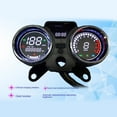 thumbnail image 6 of BIBABLYKE Multifunctional Clear Display Motorcycle Dashboard with Speedometer Gauge 12V Accurate Readings for RC250 150Gato 250cc, 6 of 7
