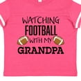 thumbnail image 4 of Inktastic Watching Football with My Grandpa Boys or Girls Toddler T-Shirt, 4 of 5