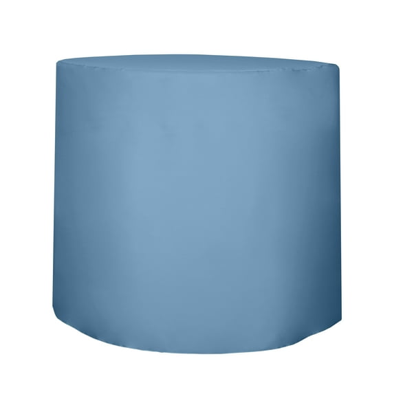 Ultimate Textile 30-Inch Round Fitted Polyester Cocktail Table Cover 42"H