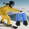 thumbnail image 6 of Snake Gaiters for Men - Waterproof Ski Boot Leg Protector | Adjustable Portable Outdoor Leg Guards with Durable Anti-Slip Material, Lightweight & Breathable for Hiking Climbing Trail Running Wading, 6 of 9