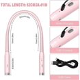 thumbnail image 2 of 360 Foldable Neck Reading Lamp, 3 Colors Rechargeable Led Book Reading Light In Bed, 1000mah Neck Light For Read, Knit, Repair, 2 of 5