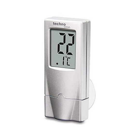 Suction-Mount Outdoor Digital Thermometer