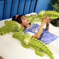 thumbnail image 2 of New gift crocodile doll plush toy creative Christmas gift long crocodile doll for girls birthday gift crocodile doll pillowgreen140cm Deng Xun unisex, 2 of 2