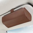 thumbnail image 4 of Clip para gafas de sol, tarjetero para billetes, visera de coche, soporte para gafas de cuero PU, caja de almacenamiento para gafas de sol, Clip, accesorios de Interior de coche, 4 of 6