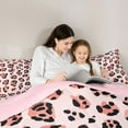 thumbnail image 5 of Castle Fairy 3-Piece Queen Size Comforter Set - Leopard Animal Print, 5 of 8
