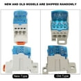 thumbnail image 4 of Distribution Terminal Block UKK - 80A Din Rail Terminal Blocks Distribution Box Electric Wire Connector Universal Power Junction Box with Protective Cover, 4 of 7