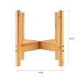 thumbnail image 2 of Soporte Para Macetas, Estante Para Macetas, Estante Para Macetas De Madera, Estante De Almacenamiento Para Macetas Para El Jardín Del Hogar Advancent HA025306-03, 2 of 7