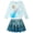 Ice Blue Elsa, variant on Frozen Toddler Girls' Long Sleeve Tee and Sequin Skirt Set Ice Blue Elsa