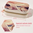 thumbnail image 5 of Swan Velvet Portable Travel Organizer with Removable Compartment - Gift with Bracelet Holder, Jewelry Box, and Jewelry Organizer, 5 of 7