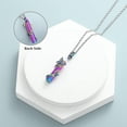 thumbnail image 5 of Cylinder with Butterfly Cremation Jewelry for Ashes Urn Necklace Lockets for Human Ashes Pet Memorial Ashes Holder, 5 of 6