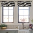 thumbnail image 4 of LALILO Kitchen Curtain Valance Gold Polka Dot Golden Rod Pocket Window Curtain 52"x 18" Set of 2, 4 of 6