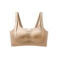 thumbnail image 4 of Busydd Bras for Women Comfy Breathable Wireless Bras Supportive Padded Push up Bras Solid Color Everyday Seamless Underwear for Women 36, 4 of 4