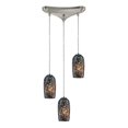 thumbnail image 1 of Elk Lighting Collage 3 Light Pendant in Satin Nickel, 1 of 3