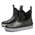 thumbnail image 5 of DeHolifer Women's Deck Boots Ankle Rain Boots Fishing Boots Rubber Waterproof Slip-Resistant Outdoor Work Shoes, 5 of 7