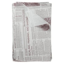 Uxcell 200pcs Wax Paper Sheets Square Sheets 5.91" x 9.84" Old Newspaper Style Food Wrapping Paper for Sandwich Baking Paper Liners Picnic Basket Bread Hamburger Wrap Kitchen, White