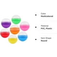 thumbnail image 6 of Entervending Vending Machine Capsules - 1.1 Inch Tiny Semi-Translucent Empty Clear-Colored Round Capsules - 50 Pcs Gumball Machine Containers - Plastic Capsules for Toys - Small Colored Containers, 6 of 6
