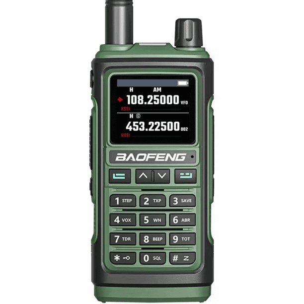 Walkie Talkie de Doble Banda Baofeng UV-17 de 5W | Radio Analógica Aficionada UHF&VHF de Largo Alcance | Radio de Dos Vías